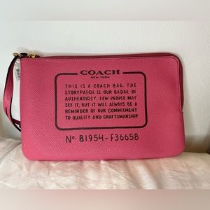 Coach Storypatch pink purse/wristlet
Brand new, never used